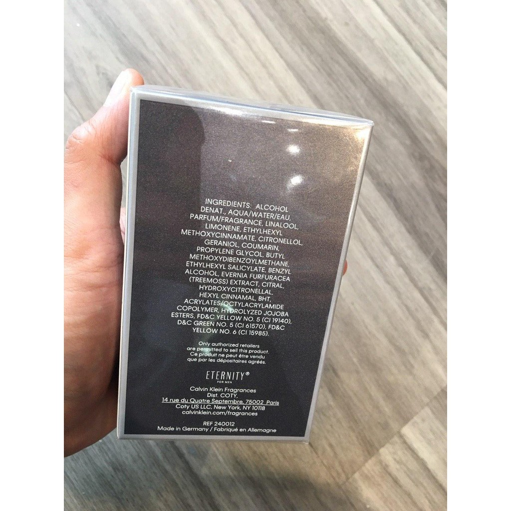 Nước hoa nam ENTERNITY [AUTHENTIC] [CHÍNH HÃNG] | BigBuy360 - bigbuy360.vn