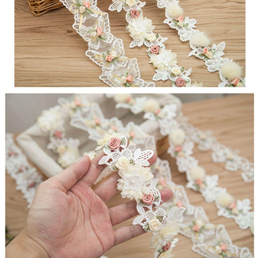 BTLIMER Phụ Kiện Vải Thêu Hoa Đính Hạt Cườm Nghệ Thuật Dùng Trang Trí Quần Áo