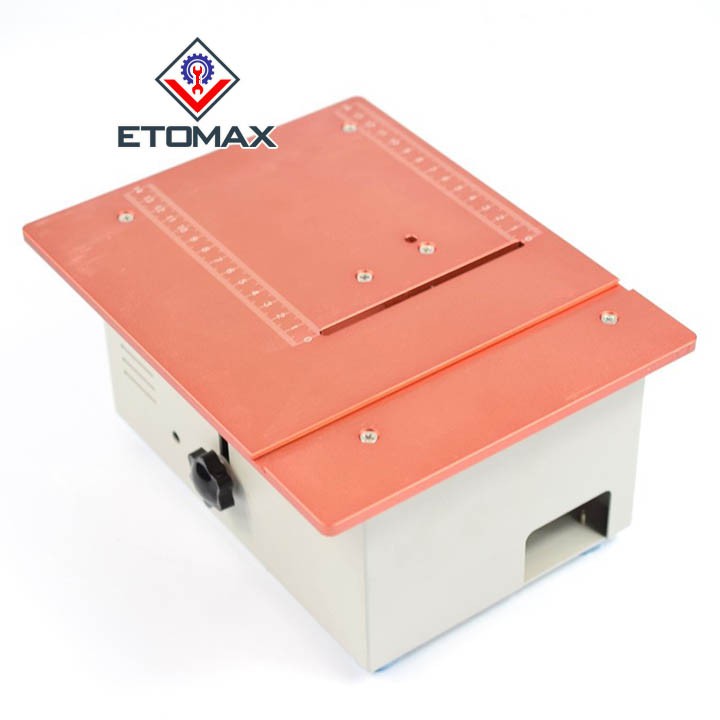 Máy cưa bàn mini đa năng 2 trong 1 mô tơ đôi, cưa kết hợp khoan, mài, cắt, đánh bóng