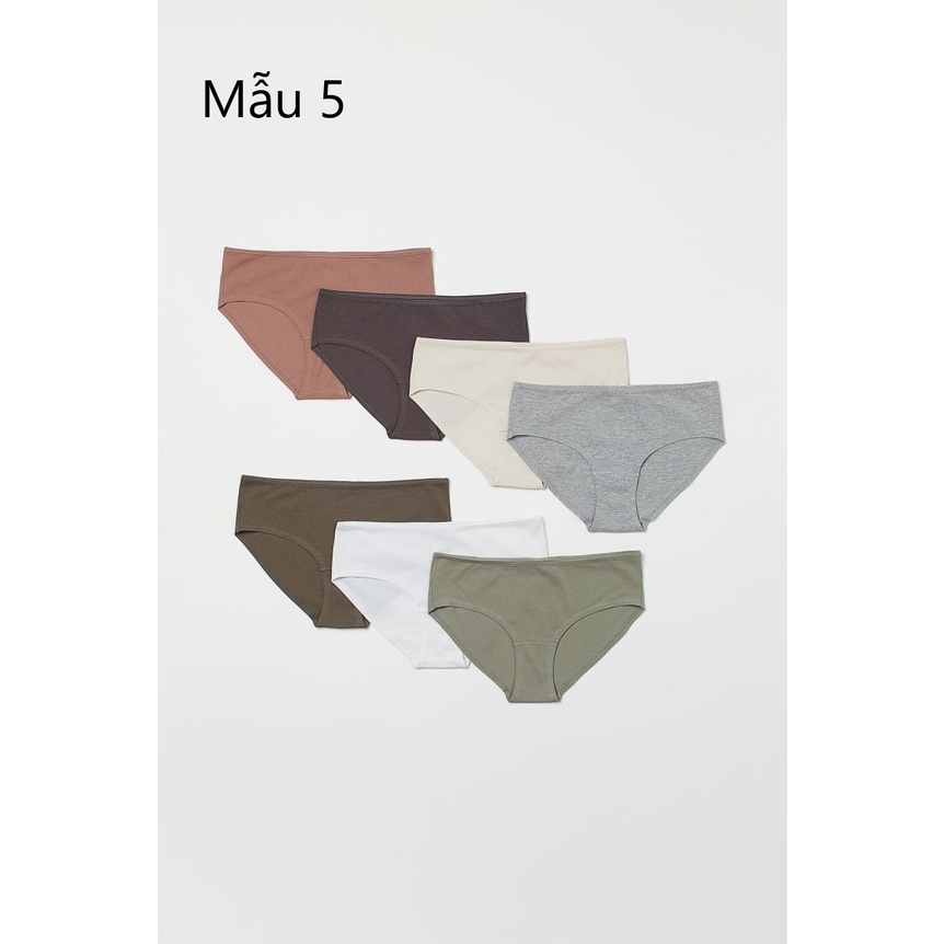 Set 7 quần chip cotton, của MẸ, có 5 màu, HM US săn SALE