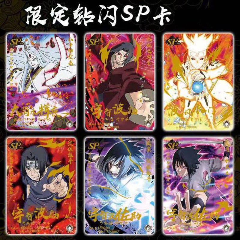 Thẻ Sưu Tập Hình Naruto Độc Đáo Đẹp Mắt