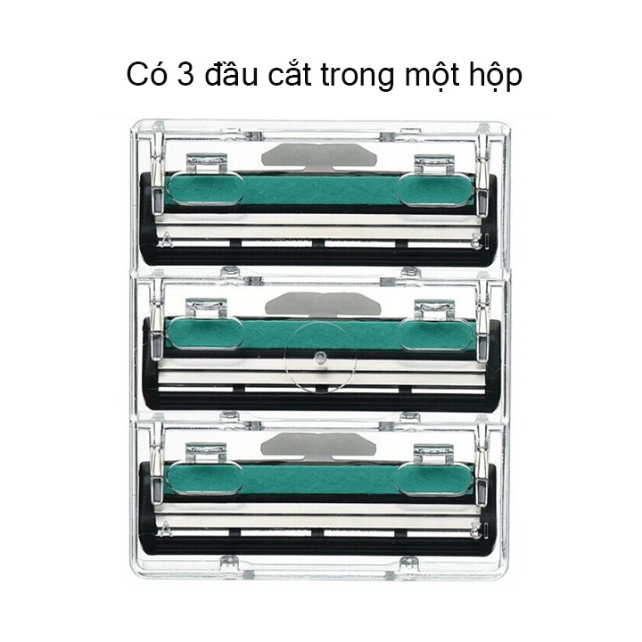 SET DAO CẠO RÂU + 36 ĐẦU DAO THAY THẾ (TẶNG KÈM TUÝP KEM CẠO RÂU)