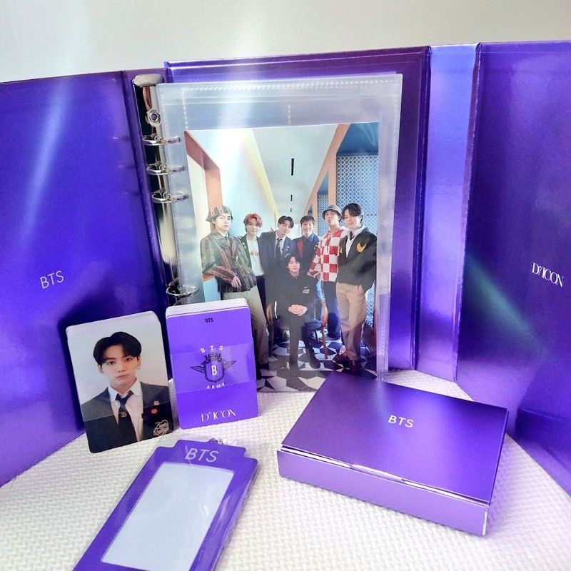 BỘ LẺ 7 CÁI PHOTOCARD ĐỦ THÀNH VIÊN BTS DICON 2022 101 CARDS