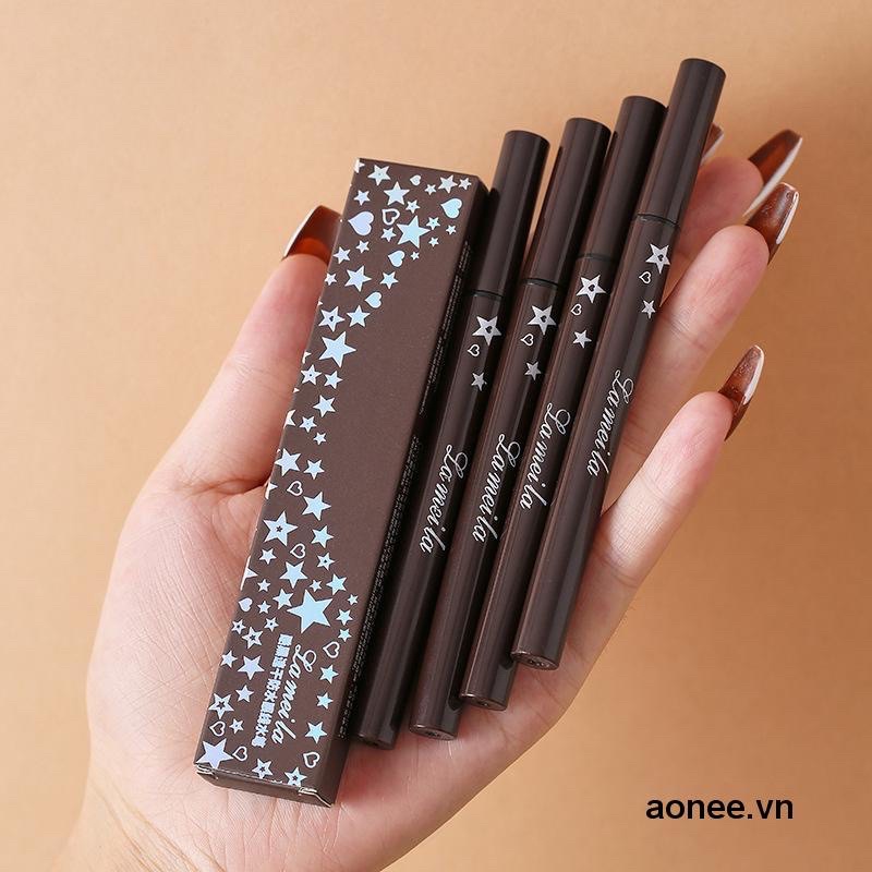 Bút kẻ mắt dạng lỏng Lameila mềm mượt không nhòe chống nước khô nhanh lâu trôi