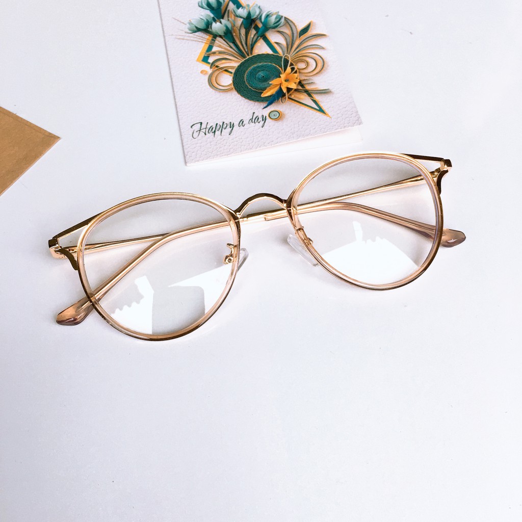 Gọng kính cận nữ kim loại Liupeyewear mắt mèo cá tính nhiều màu đen, trắng, hồng 90029 thời trang unisex | BigBuy360 - bigbuy360.vn
