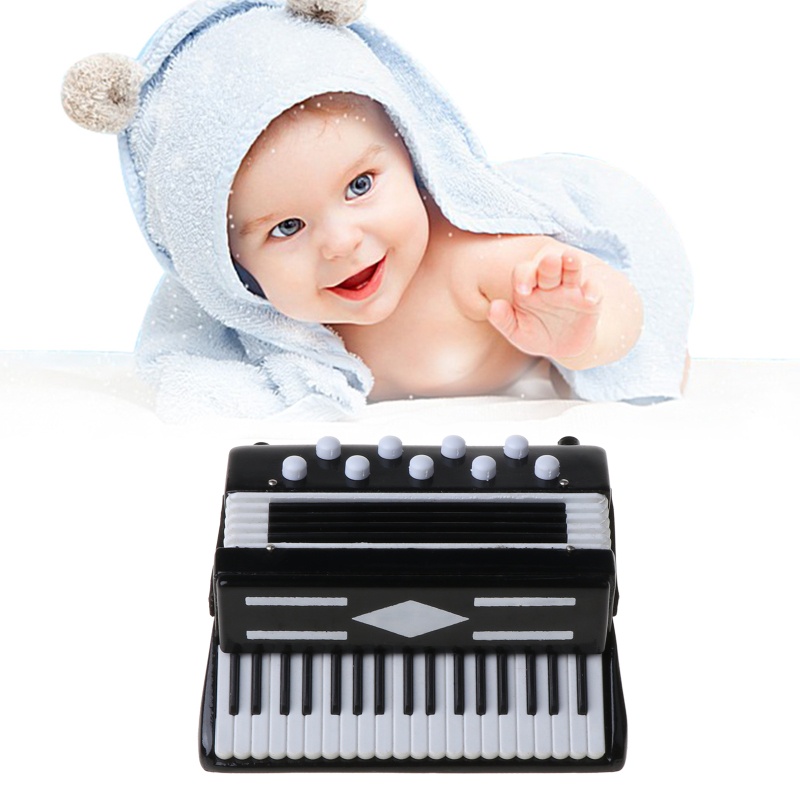 Nhạc Cụ Accordion Đồ Chơi Mini Tỷ Lệ 1 / 12 Cho Nhà Búp Bê