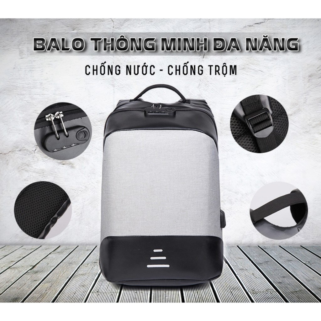 Balo thời trang chống trộm chống nước cao cấp