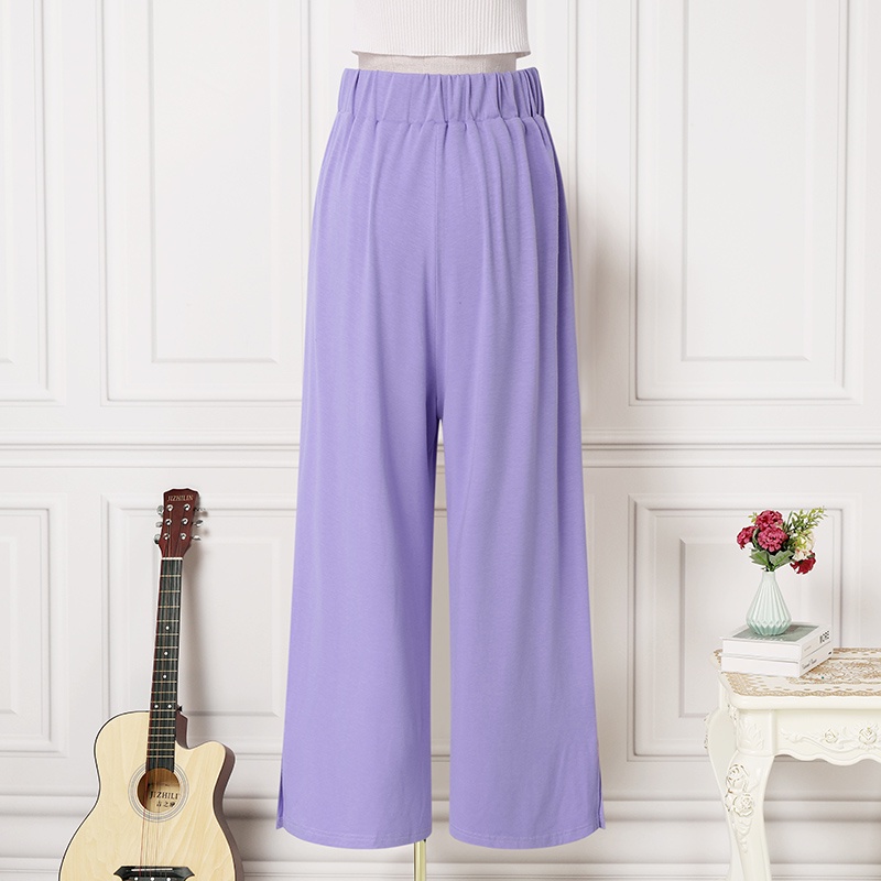 Quần ống rộng ZANZEA xẻ tà thời trang dành cho nữ