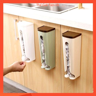 Hộp đựng túi nilon, hộp đựng túi bóng, túi rác dán tường tiện lợi