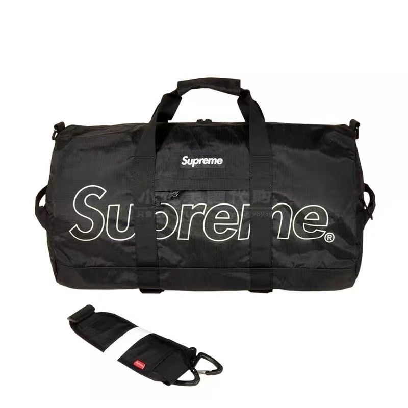 ┇◕✘Spot Supreme 18FW Duffle Bag Reflective Travel Bucket Túi xách tập gym