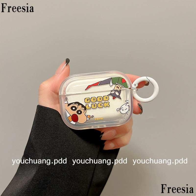 Vỏ Bảo Vệ Hộp Sạc Tai Nghe Bluetooth airpods Pro / 2 / 2 Chống Sốc Hình Cậu Bé Bút Chì / Cậu Bé Bút Chì K0L0