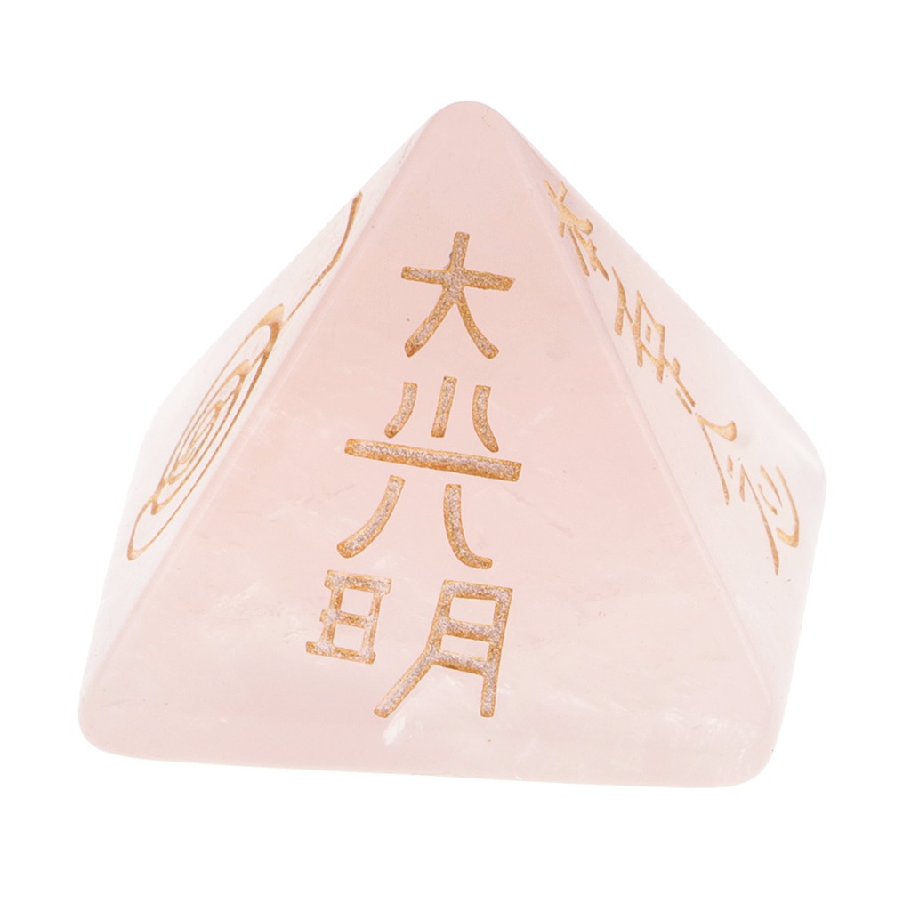 Đá Pha Lê Năng Lượng Hình Kim Tự Tháp 61 Dùng Trang Trí