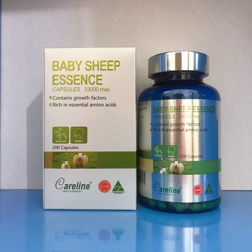 [ Chính Hãng ] Nhau thai cừu Careline Baby sheep Essence 3300 Max Úc