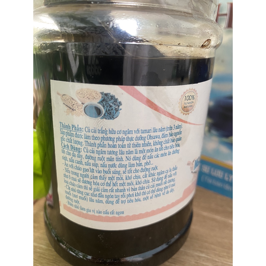 Ca la Thầu - Củ cải Trắng ngâm tương Tamari