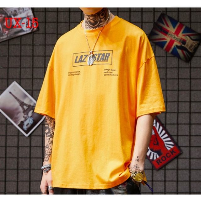 Áo thun nam nữ unisex Lazy Star
