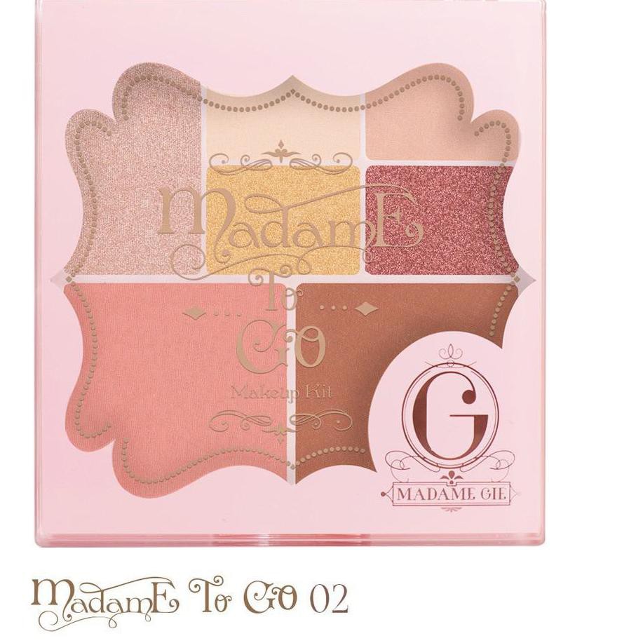 (hàng Mới Về) Bảng Phấn Mắt Madame Gie Madame To Go | BigBuy360 - bigbuy360.vn