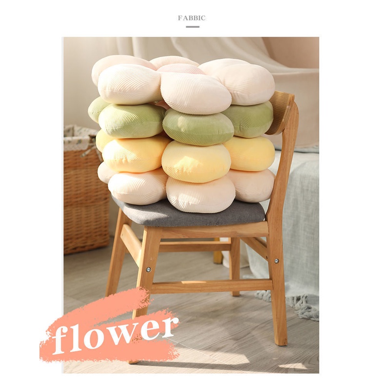 Võng daisy cánh hoa đệm hoa mặt trời tatami hoa gối ghế ô tô đệm văn phòng đệm trẻ em chơi đệm đồ chơi sang trọng