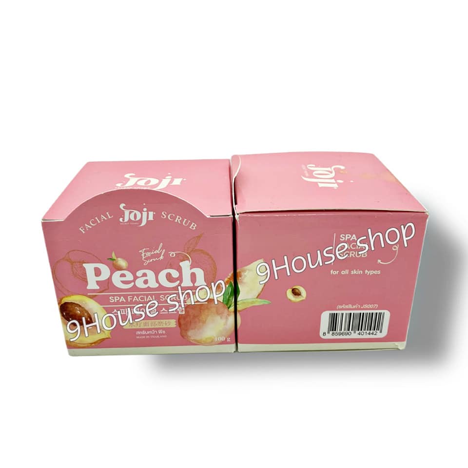 01 Hủ Tẩy Tế Bào Chết Trái Cây Cho Da Mặt Spa Facial JOJI Scrub Thái Lan 100gram
