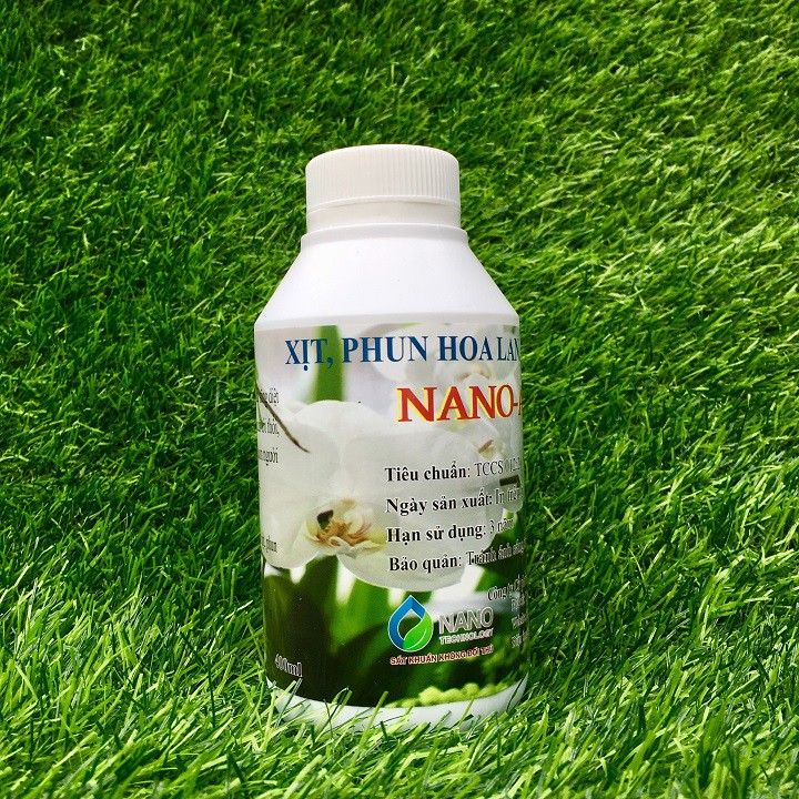 Dung dịch Nano AG đặc trị nấm bệnh cho hoa lan, cây cảnh chai 400ml