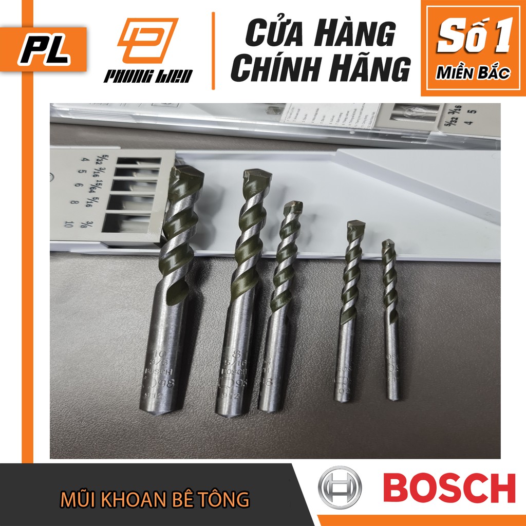 Bộ mũi khoan bê tông Bosch 2608680798 - Hàng Chính Hãng