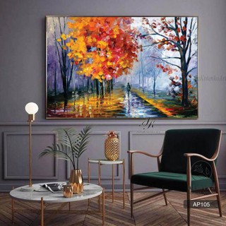 😍Tranh vải canvas nghệ thuật cổ điển trang trí nội thất siêu nhẹ và bền bỉ - tặng kèm đinh treo tường 3 chân [AP]