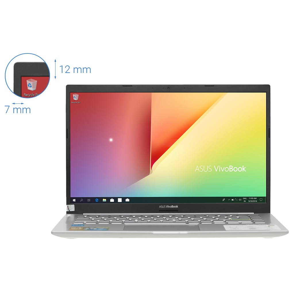 Laptop Asus A415EA i3 1125G4/8GB/512GB/14"F/Win11//Bạc - Hàng chính hãng