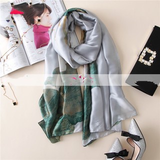 KHĂN CHOÀNG CỔ LỤA THỜI TRANG CAO Cấp 37