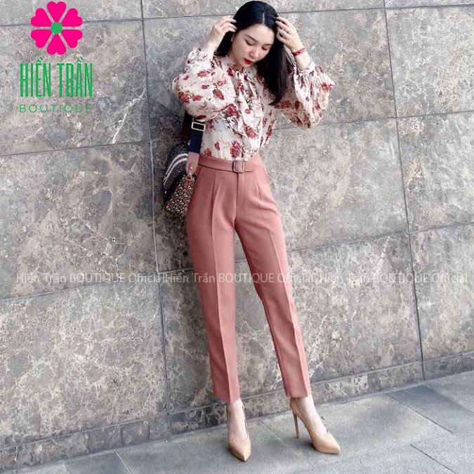 Quần tây nữ đai vuông Ruby Fashion chất vải cao cấp | BigBuy360 - bigbuy360.vn