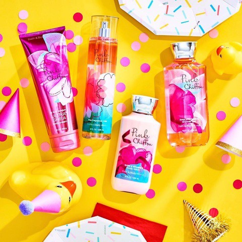 ::✨Xịt thơm Bath & Body Works Fine Fragrance Mist hương Pink Chiffon✨::..