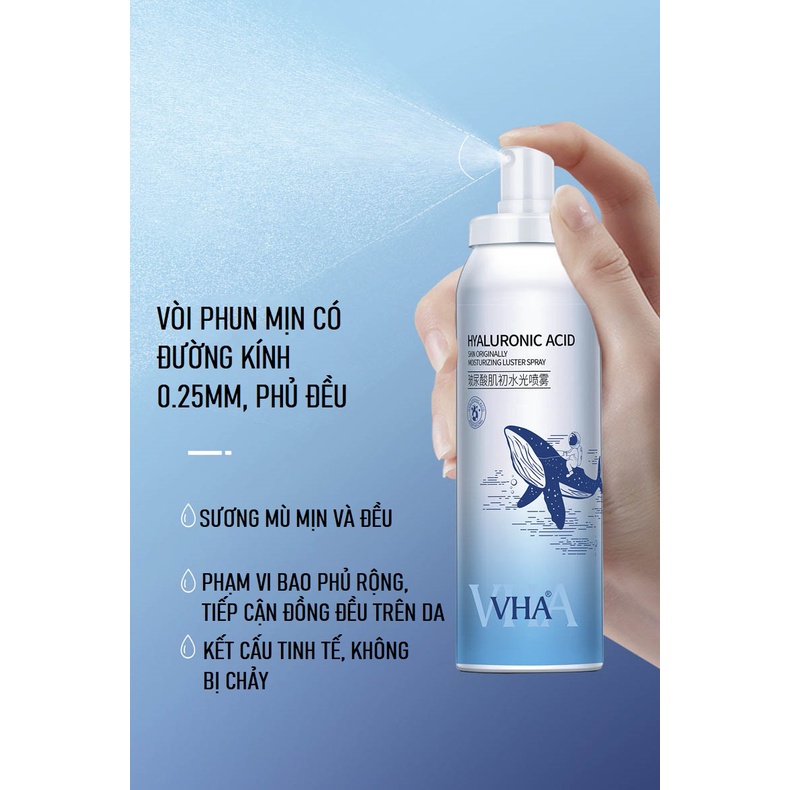Xịt Khoáng Cao Cấp Dịu Nhẹ Cấp Ẩm Cân Bằng Da, Kiểm Soát Nhờn Mụn 150ml