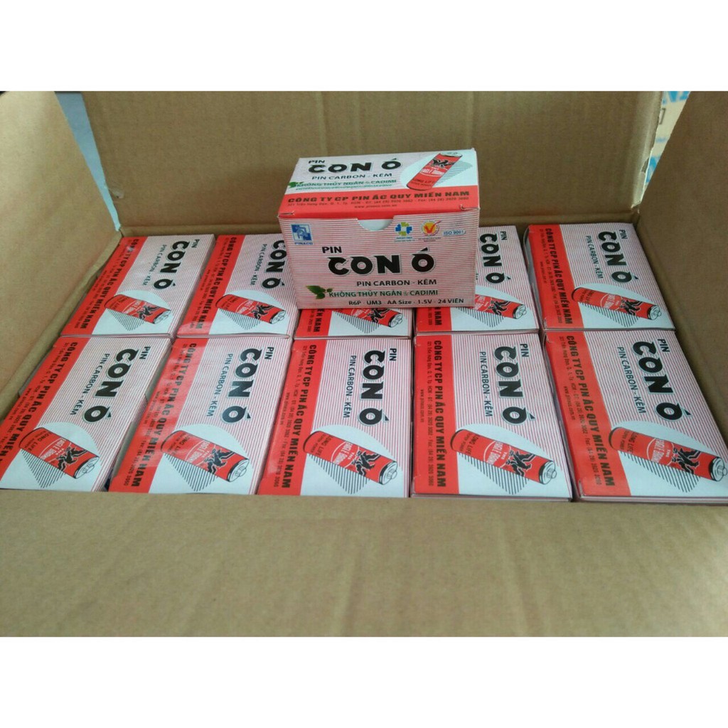 [khuyen mai] Pin con ó 2 loại