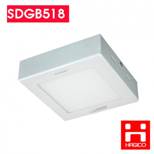 Bóng đèn Led ốp trần vuông tròn 18W Duhal SDGC518 SDGB518 KDGC518 KDGB518