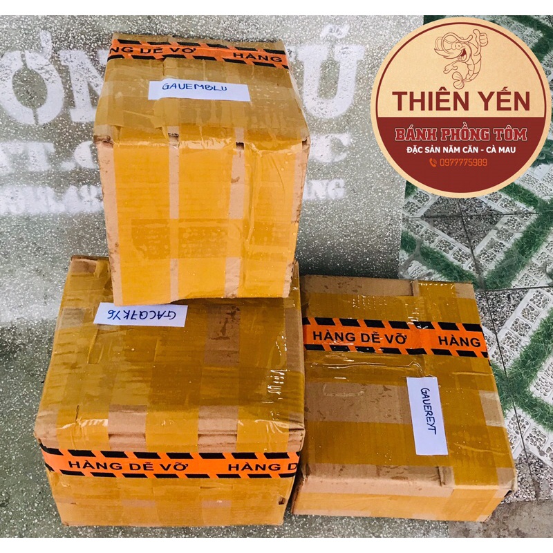 📣📣Free Ship 📣📣Bánh Phồng Tôm Đặc Sản Năm Căn _ Cà Mau ( Loại Đặc Biệt 250g)