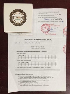 Bột trắng răng Twhite