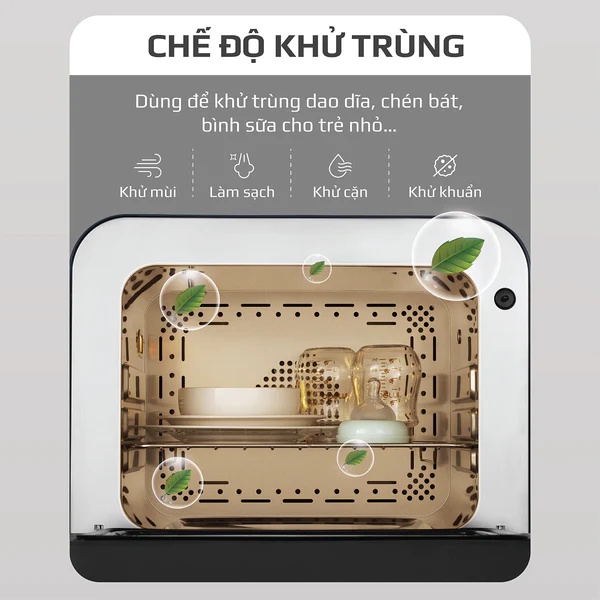 Nồi chiên không dầu hơi nước Olivo SF18 - 50 Chức Năng - Dung Tích 18L - Công Suất 2450W - Befoyo