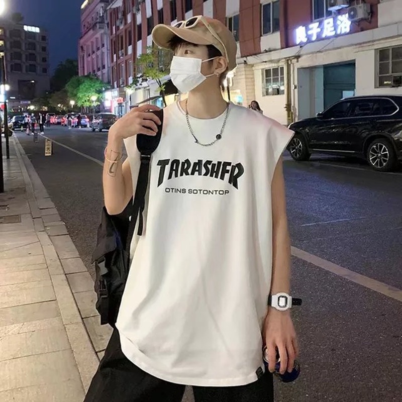 ÁO TANK TOP COTTON 95% UNISEX HIP HOP THRASHER