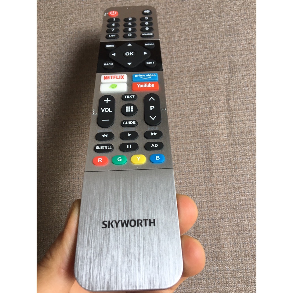 [CHÍNH HÃNG]  Remote điều khiển tivi thông minh skyworth Smart internet ( không giọng nói)