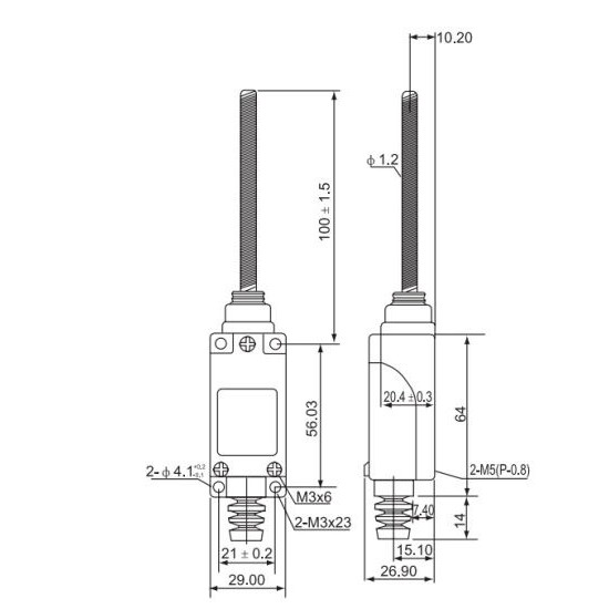 Công Tắc Hành Trình CNTD TEND TZ-8167