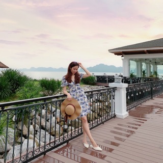 Váy thô hoa