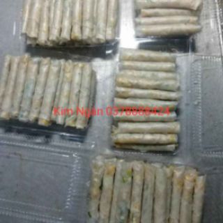 Bánh tráng cuốn chả ram Nhân Hoà
