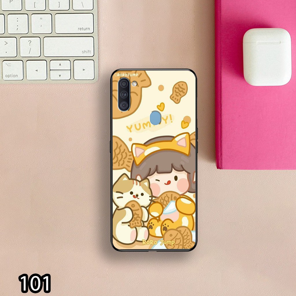 [SALE] Ốp lưng samsung M02/ M10/ M11 in hình em bé trà sữa, siêu đẹp, độc, lạ_KINGSTORE.HN_Ốp SS