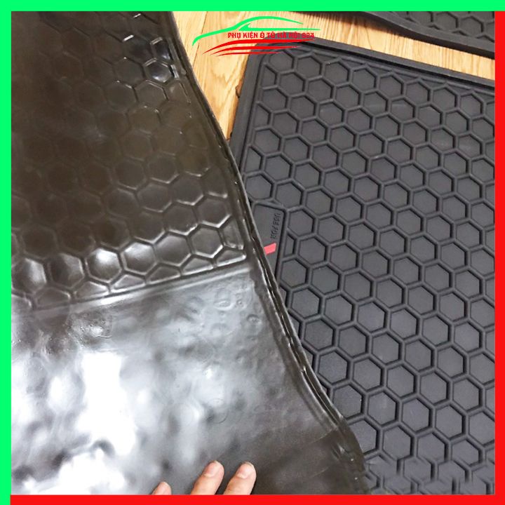 Thảm lót sàn cao su cho xe Toyota Vios 2014-2023 hàng chuẩn theo xe chịu lực tốt