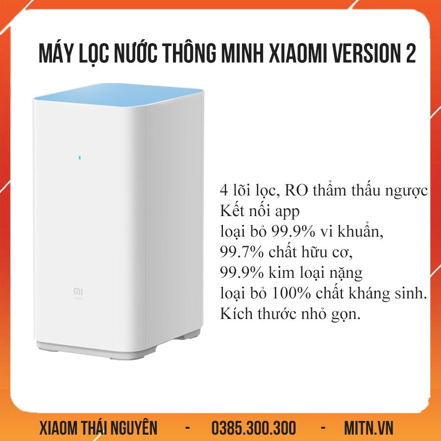 Máy Lọc Nước Thông Minh Xiaomi Version 2