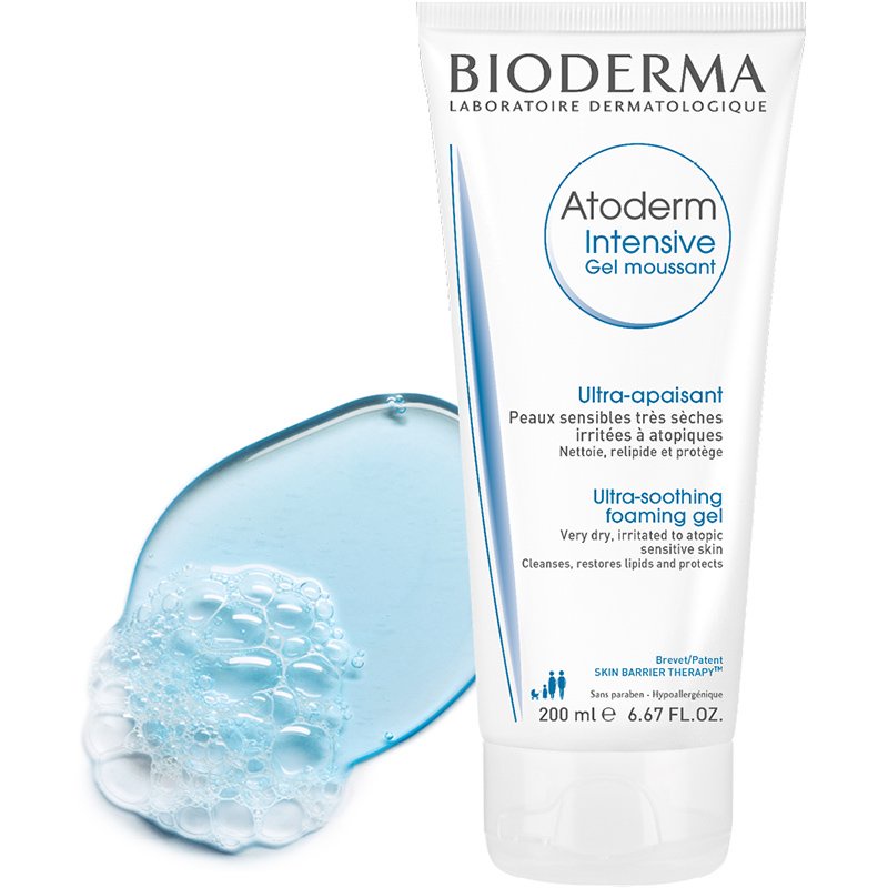Sữa rửa mặt Bioderma Atoderm Intensive Gel Moussant 200ml- Gel