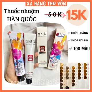 [XẢ HÀNG] Thuốc nhuộm tóc Hàn Quốc (không kèm oxy)