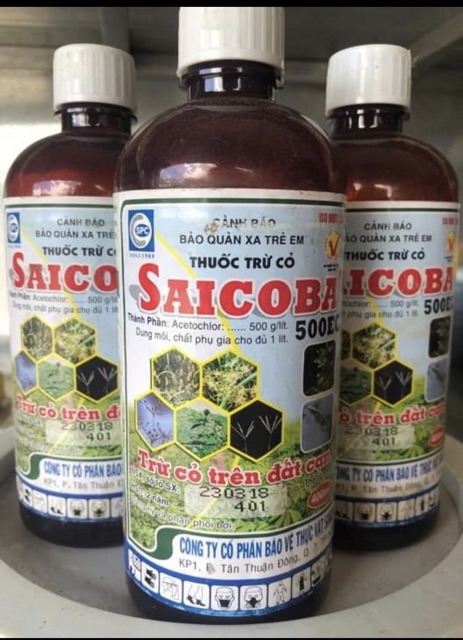 Sản phẩm trừ mần cỏ :Saicoba 500ec