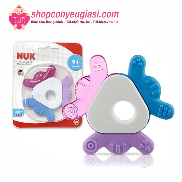 Gặm Nướu Nuk Lạnh 3 Trong 1 NU21459