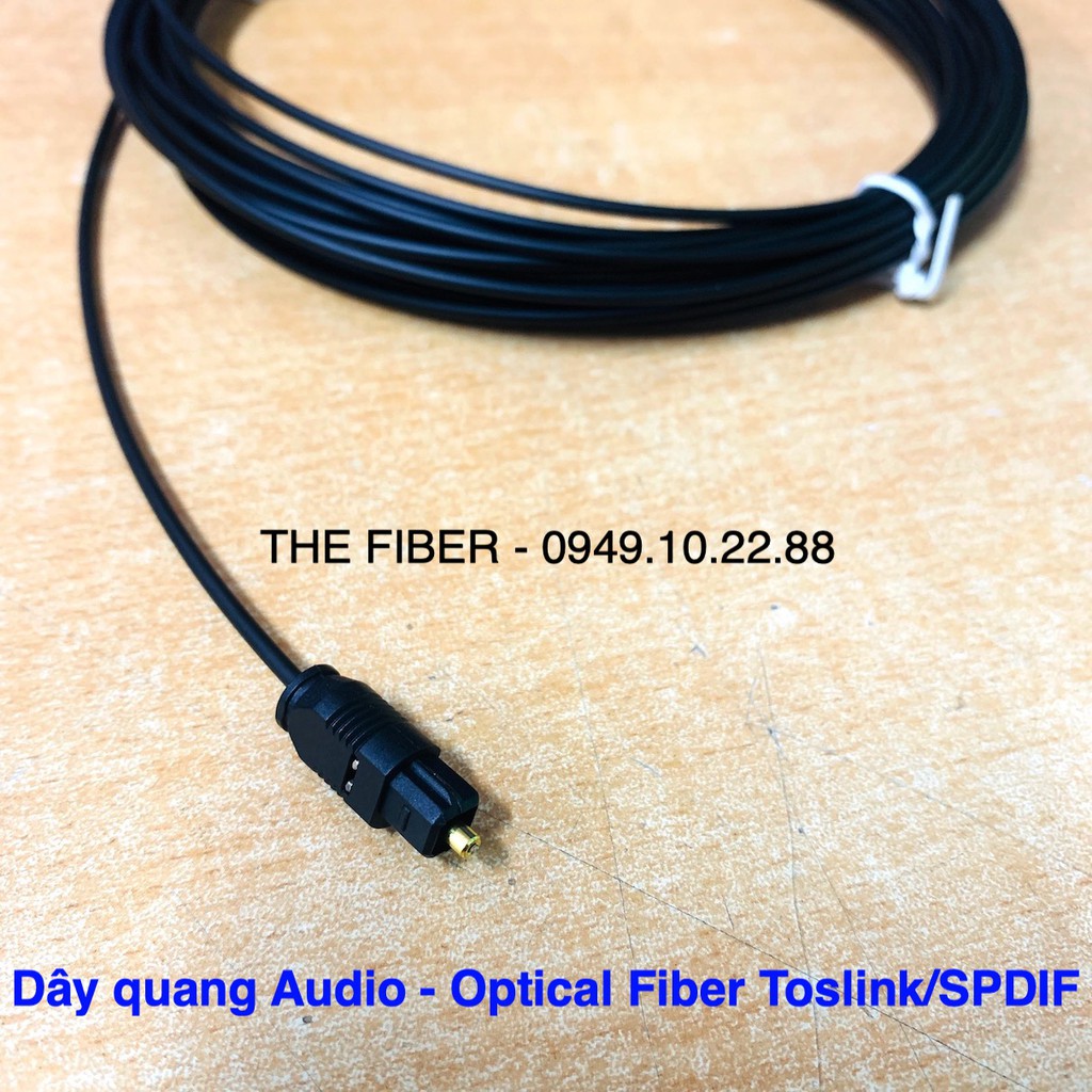 Dây quang Audio Toslink SPDIF Optical dài 3M/5M/7M10M/15M/20M