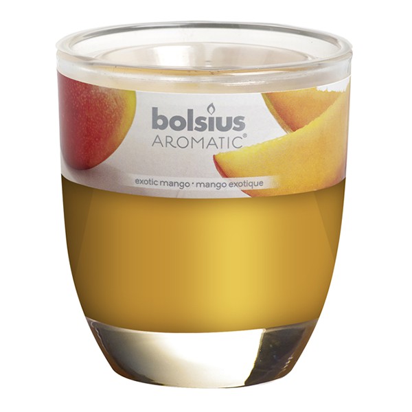 Ly nến thơm Bolsius Exotic Mango BOL7488 295g (Hương xoài rừng)