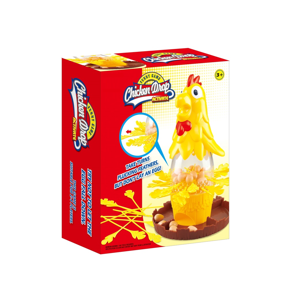 Đồ chơi Chicken drop activate Trứng gà Drop Shipping hấp dẫn